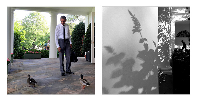 شکار لحظه های عکاس رسمی اوباما در کاخ سفید با استفاده از آیفون