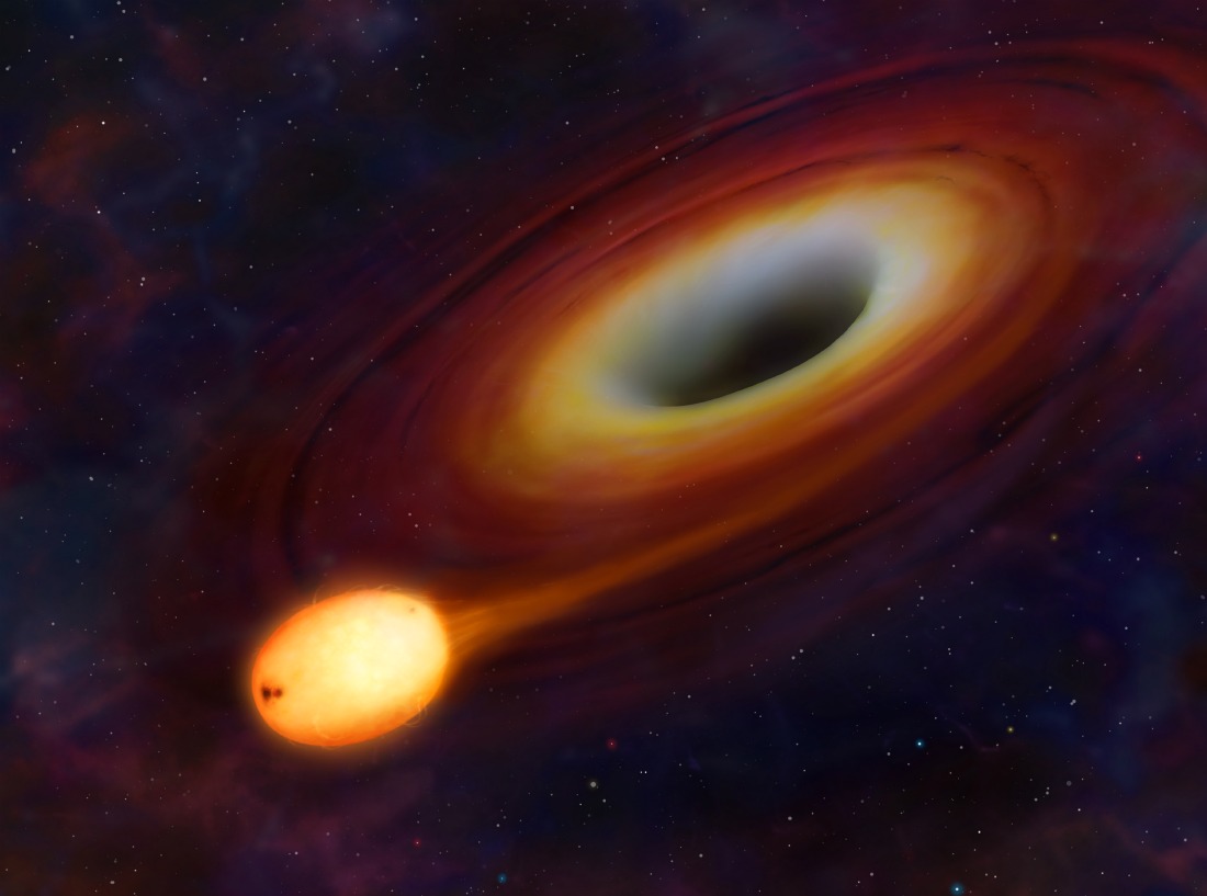 برای نخستین بار مشاهده شد: انتشار نور از سیاه چاله