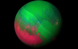 تماشا کنید: رنگین کمان پلوتون در آخرین عکاسی ناسا از این سیاره