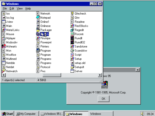 ویندوز 95 را مستقیما از دل مرورگر خود اجرا کنید!