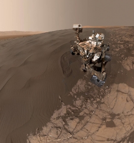 با این تصویر پانوراما و تعاملی در نمایی 360 درجه بر روی مریخ سفر کنید