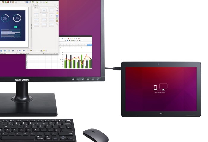 تبلت جدید مجهز به Ubuntu با قابلیت تبدیل به لپتاپ / اولین دستگاه با تجربه متفاوت از Ubuntu