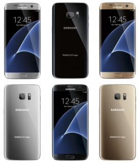 انتشار تصاویر رندر جدید از Galaxy S7 Edge در سه رنگ اصلی