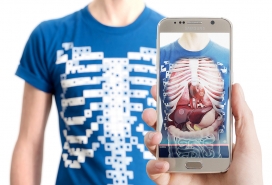 تماشا کنید: این تی شرت مجازی اعضا و جوارح درون بدن شما را نشان میدهد!