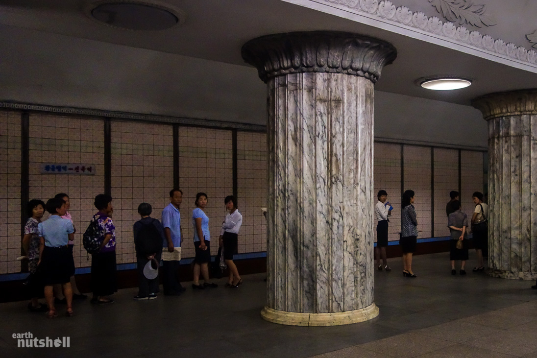 تصاویری کمتر دیده شده از سیستم متروی پیونگ یانگ در کره شمالی