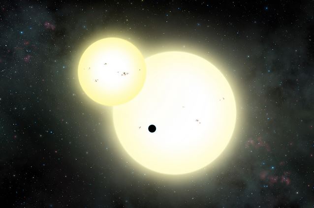 کشف بزرگترین سیاره ای که به دور دو خورشید میگردد