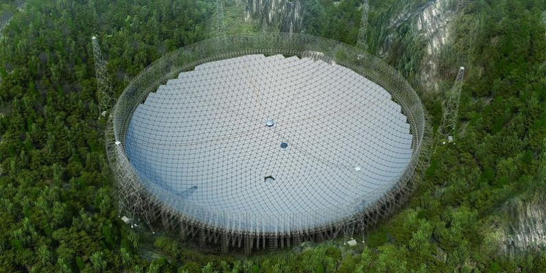 تماشا کنید: چین ساخت بزرگترین تلسکوپ دنیا برای رصد حیات در فضا را به اتمام رساند