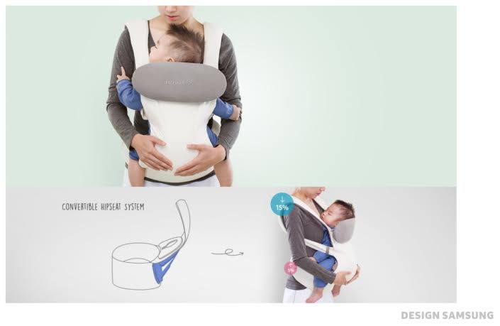 راهکار جدید سامسونگ در آزمایشگاه C-Lab برای والدین /آغوشی هوشمند برای نوزادان شیرین