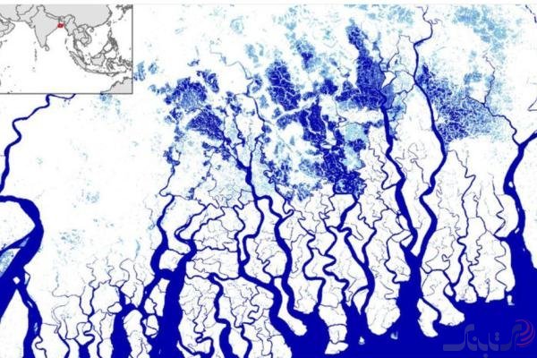 دقیق ترین نقشه ی آب های سطحی دنیا با فناوری گوگل خلق شد