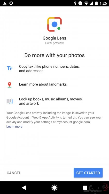 Pixel و Pixel XL اکنون Google Lens را دریافت می کنند