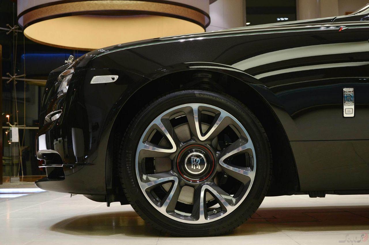 نسخه‌ی Spirit Of The Union خودروی Rolls-Royce Wraith برای جشن ملی امارات متحده عربی